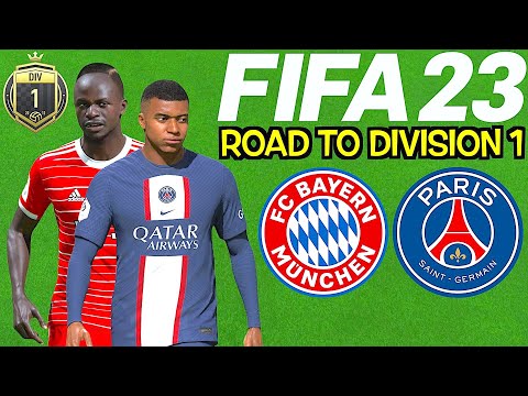 FIFA 23 Online Seasons #85 - Road To Division 1 - Bayern vs PSG