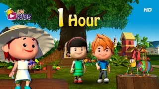 Non Stop English Nursery Rhymes  1 Hour Special  L