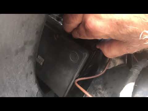 How to access ABS module W163 ML500 Mercedes 2005