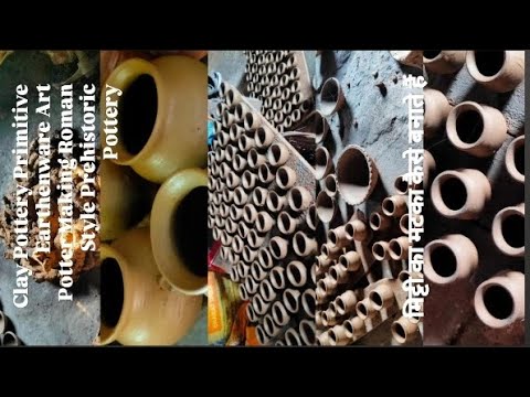 Clay Pottery Primitive Earthenware Art Potter Making Roman Style Prehistoric Pottery