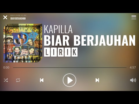 Kapilla - Biar Berjauhan [Lirik]