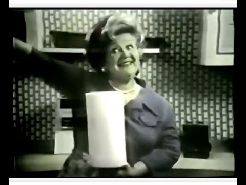 Scott Towels Commercial (Mae Questel, 1974)