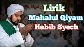 Download lagu Lirik Mahalul Qiyam Habib Syech... mp3