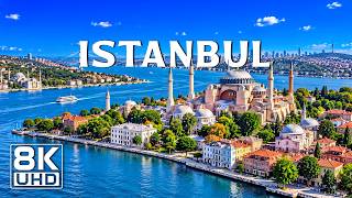 ISTANBUL 8K 🇹🇷 – Turkey’s Timeless City | Hagia Sophia, Blue Mosque & Stunning Bosphorus Views