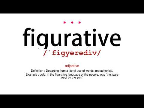 How to pronounce figurative - Vocab Today