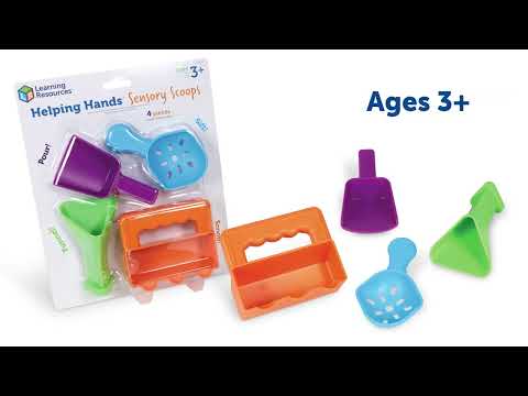 Slide 7 - Helping Hands Sensory Scoops, Set of 4 (video)