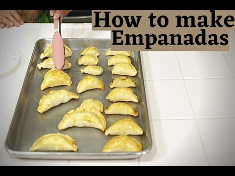 How to make Empanadas | Tender and flaky baked pastry