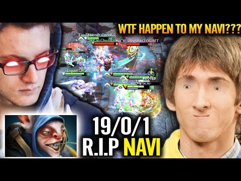 WTF?! What Happen to my OLD team NA'VI - Miracle Meepo Destroy ALL 7.20 Dota 2 gameplay