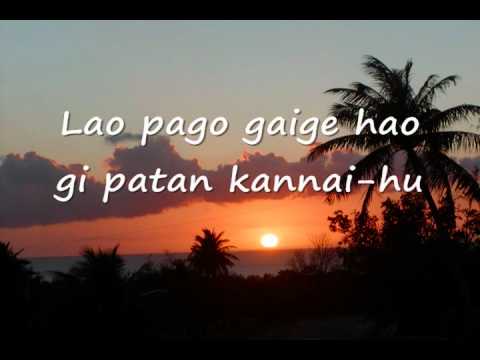 Bonito Na Ha'ane: KC DeLeon Guerrero Lyrics