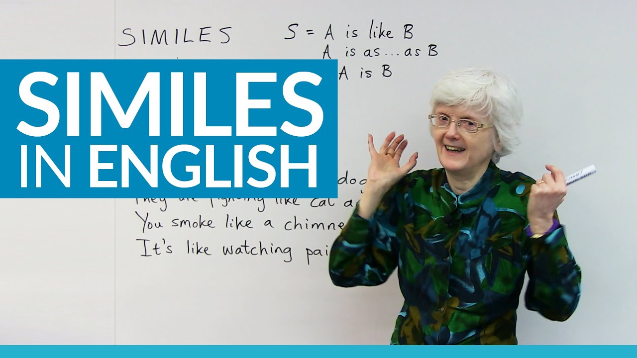 Using SIMILES to improve your everyday English