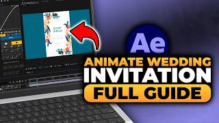 How To Animate Wedding Invitation in After Effects (FAST & EASY) | 100% WORKS | NO Yapping!