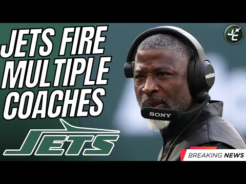 BREAKING: The Jets FIRE Tons Of Coaches | Charles London, Among Others