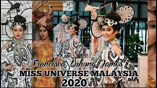 Official National Costume REVEAL Miss Universe Malaysia 2020 | FRANCISCA LUHONG JAMES
