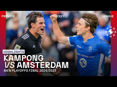 ONGEKEND SPANNENDE strijd in Utrecht 🤩 KAM - AMS 🏑 Tulp Hoofdklasse Heren ‘24/’25 | Samenvatting