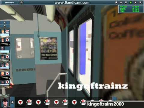 Trainz 12: R36WF (5) Train Full Route Automated (Flatbush Av-Dyre Av)