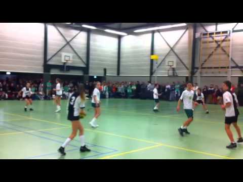 HKV Achilles C1 - PKC C1 (Poulefase NK Zaalkorfbal C-jeugd 2013)