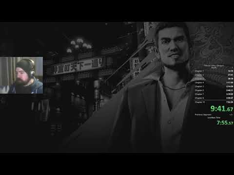 Yakuza: Like a Dragon Any% PB IGT 5:18:32 (5:52:32 RTA)