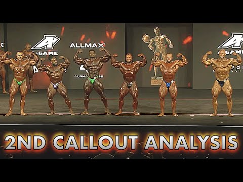 2022 Mr Olympia - 2nd Callout feat. Andrew Jacked, Hunter Labrada, Krizo, etc.