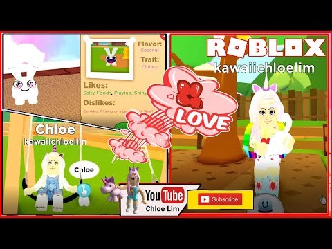 Roblox Gameplay My Droplets Adopted A Cute Pet Bunny And