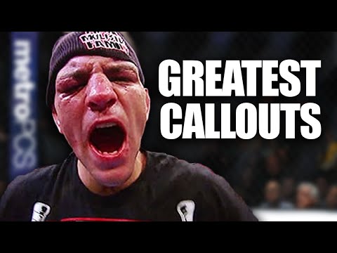 10 of the Greatest Callouts in MMA (UFC)