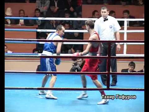 Бокс. Турнир Шопокова-2016. 1\2. 60 кг Константин Богомазов (Россия)-Сулайманбек у.Акжол (Кырг.)