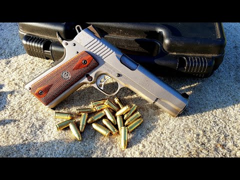 Ruger SR1911 Review \u0026 Shoot .45 acp 1911