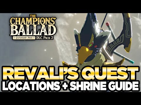Revali's Song - Locations & Shrine Guide The Champions Ballad Breath of the Wild | Austin John Plays