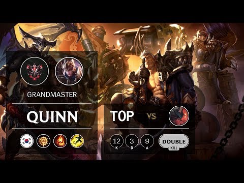 Quinn Top vs Aatrox - KR Grandmaster Patch 9.16
