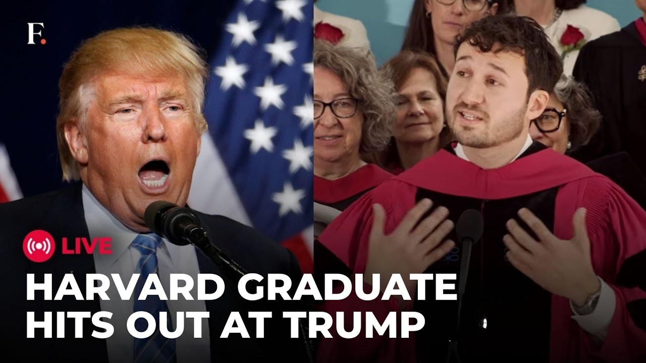 'We Never Stop Asking Questions...' Harvard Graduate's Powerful Message to Trump Goes Viral | LIVE