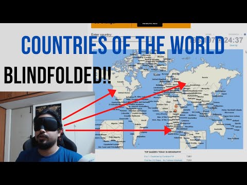 I nearly typed all the countries of the world blindfolded! | Sporcle Geography Quiz