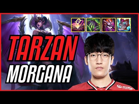 TARZAN - MORGANA vs LEE SIN JUNGLE - KR GRANDMASTER - PATCH 11.10