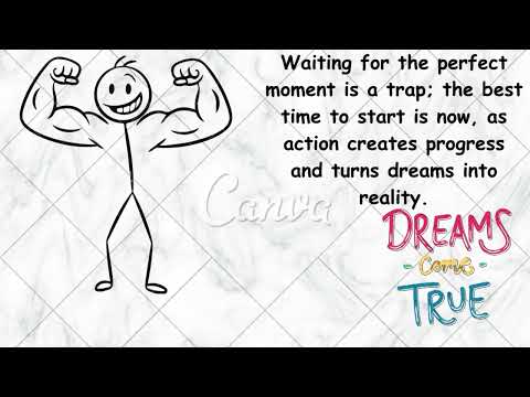 Stop waiting-Take action now