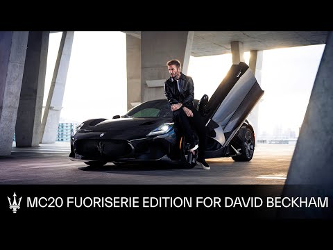 Maserati MC20 for David Beckham. A Love letter to Miami