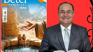 Lição 4 O primeiro milagre de Jesus:A transformação da água em vinho.