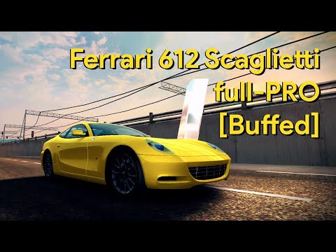 [Buffed!] Asphalt 8 | Ferrari 612 Scaglietti full-PRO (Fully Upgraded)