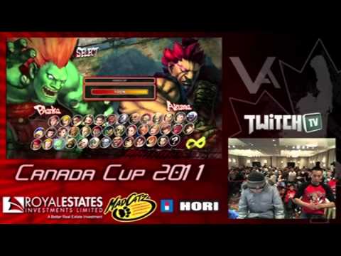 Canada Cup Gaming 2011 SSF4AE International 5v5 Canada vs Korea