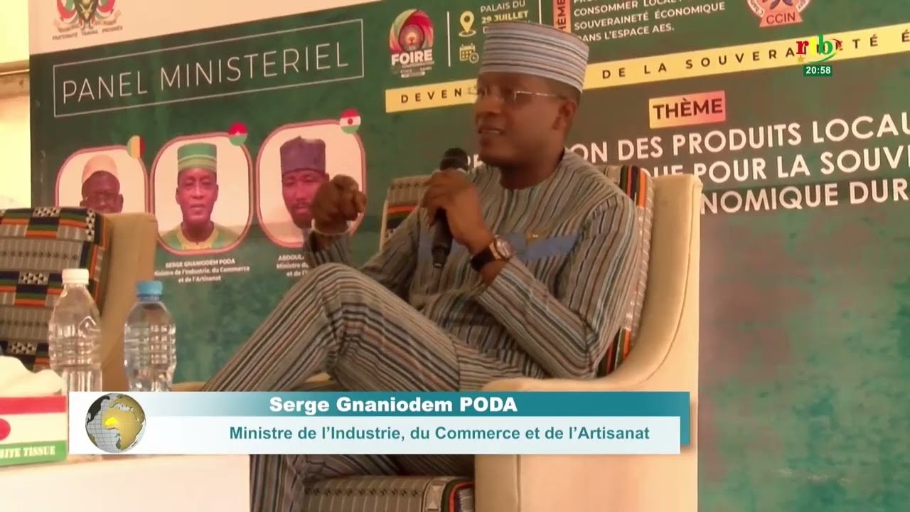 AES Actualités : les ministres du commerce animent, à Niamey un panel en marge de la foire de l’AES