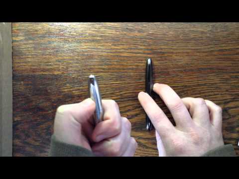Fisher Space Pen Bullet Vs. AG7
