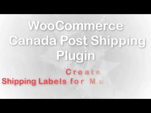 Print Shipping Labels for Multiple Packages using WooCommerce Canada Post Shipping Plugin