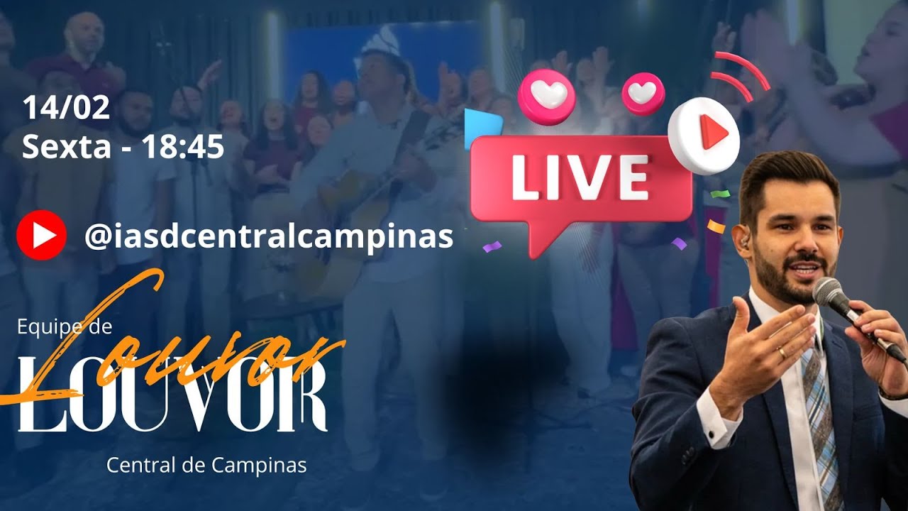 Sexta-feira - 14/02/2025 - Live de Louvor