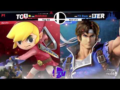 MSMZero 7 Top 64   CS3  MARUKO Toon Link Vs  CS3  T3 Dom Richter
