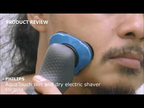 PRODUCT REVIEW: PHILIPS AQUATOUCH  WET AND DRY  ELECTRIC SHAVER S5070/04