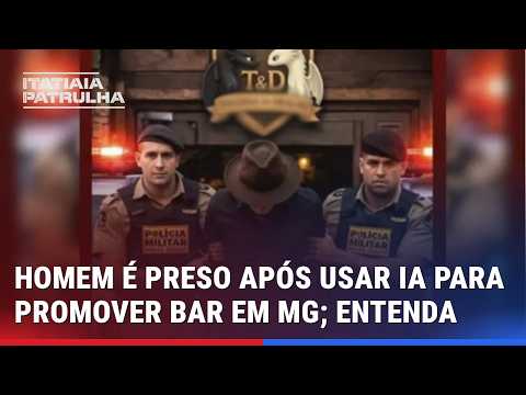 DONO DE BAR É DETIDO APÓS FAZER POSTAGEM COM IA EM BRINCADEIRA DE 1º DE ABRIL EM MG