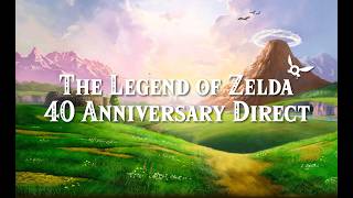 ゼルダの伝説40周年 Direct