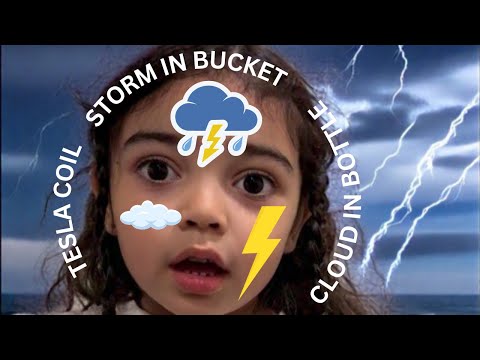 "Storms in a Bucket, Lightning in Your Hands! Mind-Blowing Weather Experiments!" 🌪️⚡☁️🌩️
