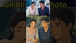 Ghibli photo kaise banaye for free..... Newanimated style photos#ghibli #shorts #ghiblifanart