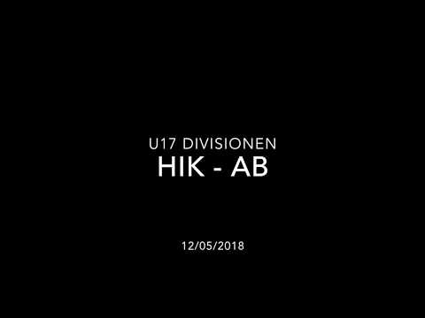 U17 Div, HIK-AB: 0-2 (highlights)