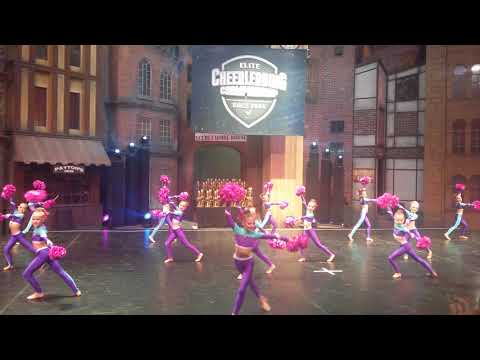 Sofia & Veronica Morozova.Elite Cheerleading Championship,Movie Park Germany. Winners!