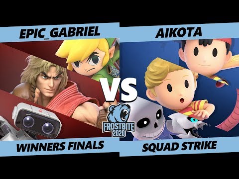 Frostbite 2020 SSBU Winners Finals - Epic_Gabriel Vs. Aikota - Smash Ultimate Squad Strike - SSBU