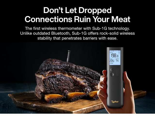 Video Teaser für New Product Launch: Typhur Sync Gold Lite | Reliable Precision for Every Cook